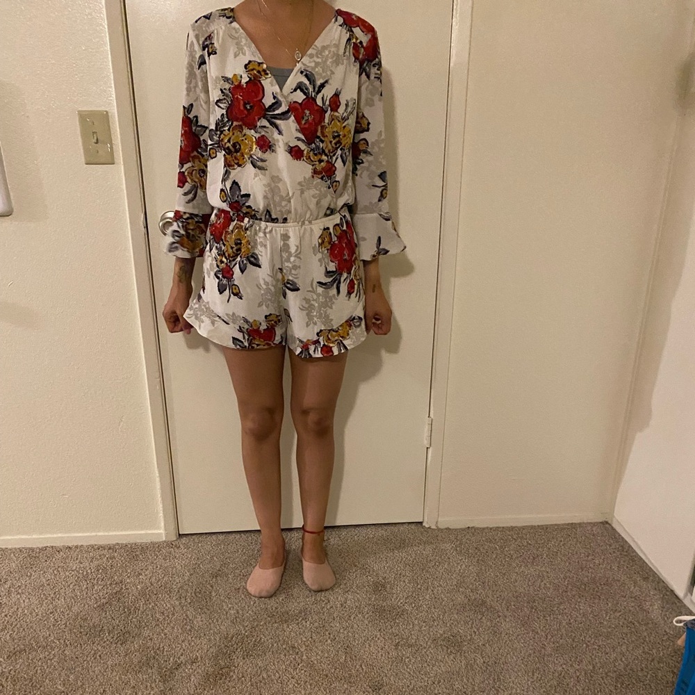 Floral romper